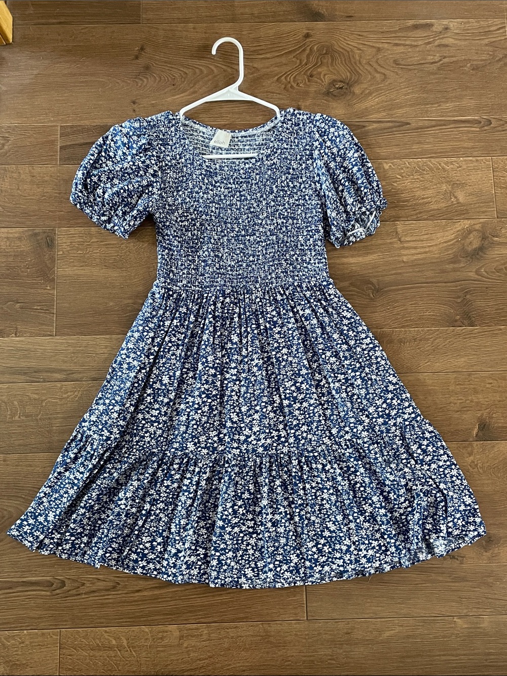 Blue Floral Dress
